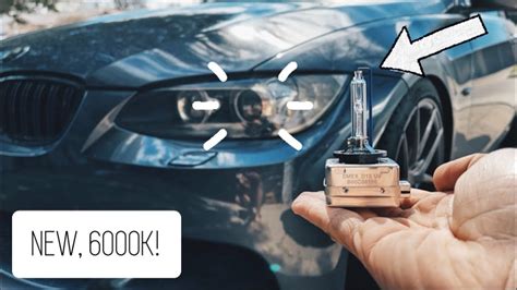 bmw e90 headlight bulb change|More.